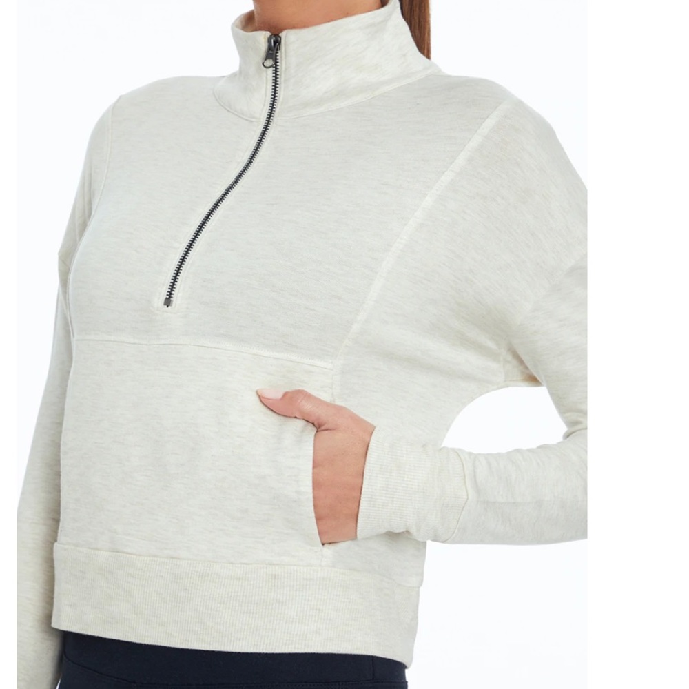 Balance Collection Cropped zipper Pullover size L